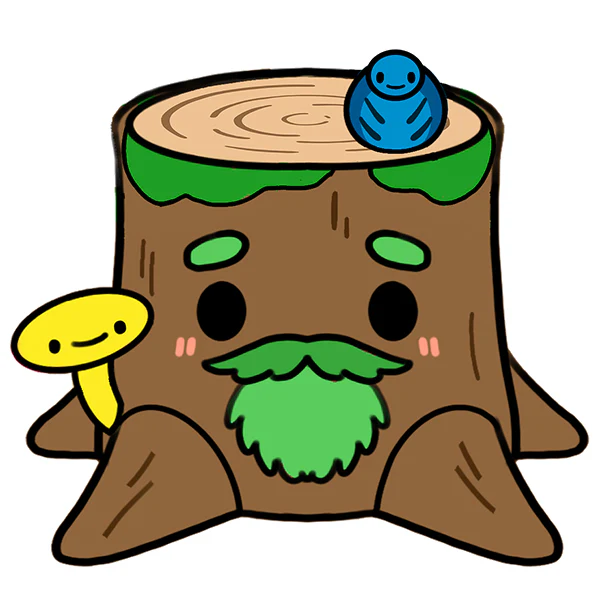 Mini Squishable Tree Stump - Image 4