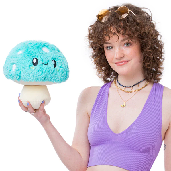 Mini Squishable Turquoise Mushroom - Image 5