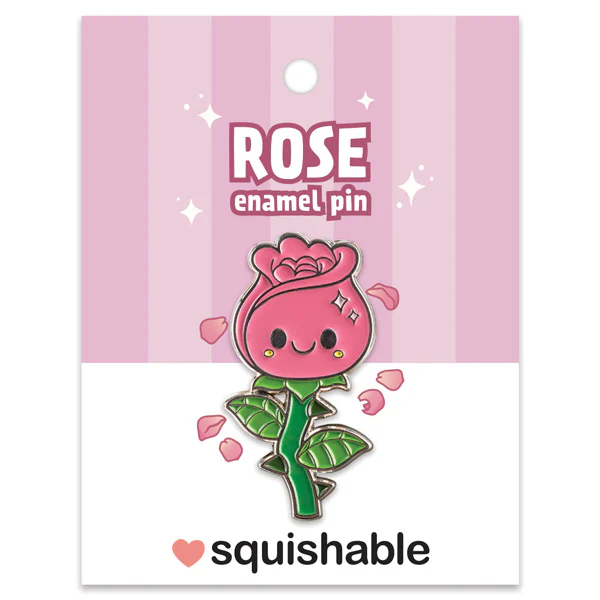 Rose Enamel Pin