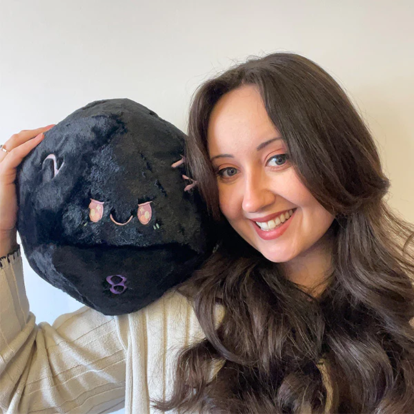 Squishable Black D20 Dice - Image 4