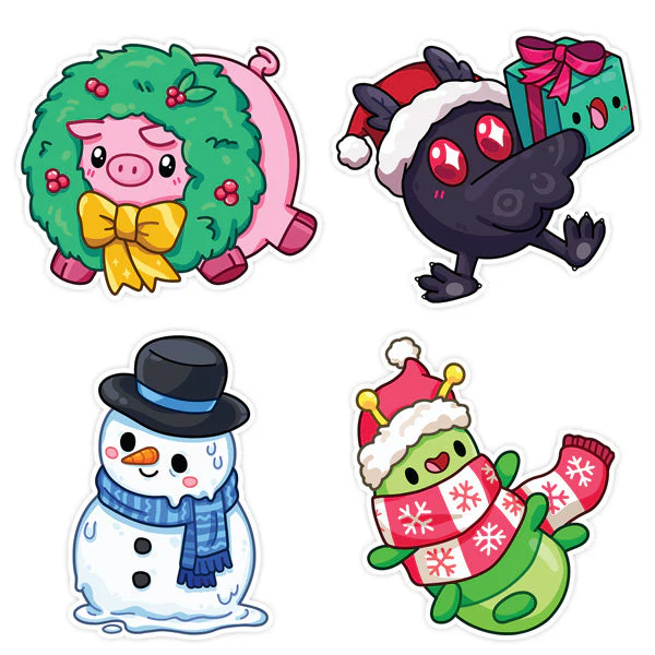 Squishable Festive Friends Stickers Set