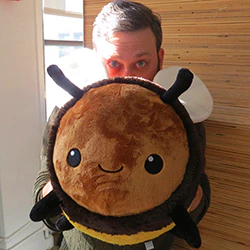 Squishable Fuzzy Bumblebee - Image 7