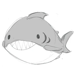 Squishable Great White Shark - Image 4