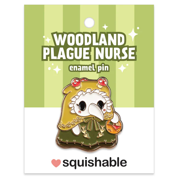 Woodland Plague Nurse Enamel Pin